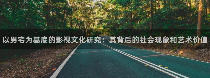 好看影院在线观看：以男宅为基底的影视文化研究：其背后的社会现象和艺术价值